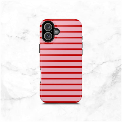 Candy Stripes - Magsafe iPhone Case Phone Case-aesthetic phone case-shockproof phone case-cute phone case-designer phone case-elegant phone case-luxury phone case-phone accessories-fashion accessory