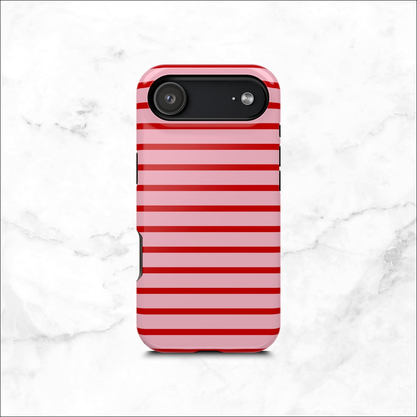 Candy Stripes - Magsafe iPhone Case Phone Case-aesthetic phone case-shockproof phone case-cute phone case-designer phone case-elegant phone case-luxury phone case-phone accessories-fashion accessory