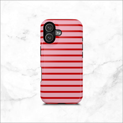 Candy Stripes - Magsafe iPhone Case Phone Case-aesthetic phone case-shockproof phone case-cute phone case-designer phone case-elegant phone case-luxury phone case-phone accessories-fashion accessory