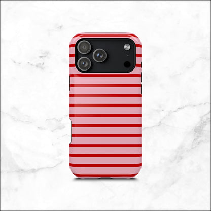 Candy Stripes - Magsafe iPhone Case Phone Case-aesthetic phone case-shockproof phone case-cute phone case-designer phone case-elegant phone case-luxury phone case-phone accessories-fashion accessory
