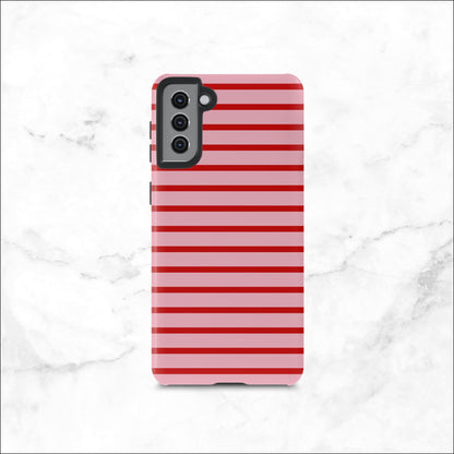 Candy Stripes - Samsung Galaxy Case Phone Case-aesthetic phone case-shockproof phone case-cute phone case-designer phone case-elegant phone case-luxury phone case-phone accessories-fashion accessory