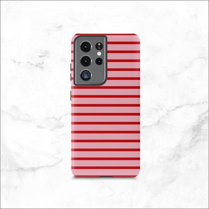 Candy Stripes - Samsung Galaxy Case Phone Case-aesthetic phone case-shockproof phone case-cute phone case-designer phone case-elegant phone case-luxury phone case-phone accessories-fashion accessory
