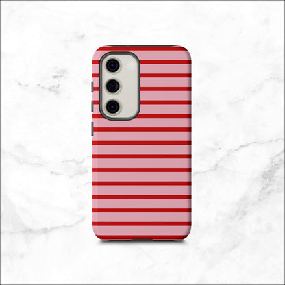 Candy Stripes - Samsung Galaxy Case Phone Case-aesthetic phone case-shockproof phone case-cute phone case-designer phone case-elegant phone case-luxury phone case-phone accessories-fashion accessory