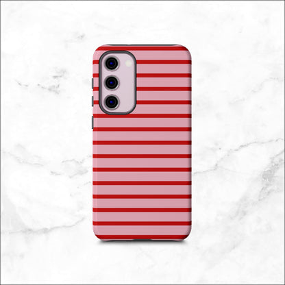 Candy Stripes - Samsung Galaxy Case Phone Case-aesthetic phone case-shockproof phone case-cute phone case-designer phone case-elegant phone case-luxury phone case-phone accessories-fashion accessory