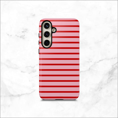 Candy Stripes - Samsung Galaxy Case Phone Case-aesthetic phone case-shockproof phone case-cute phone case-designer phone case-elegant phone case-luxury phone case-phone accessories-fashion accessory