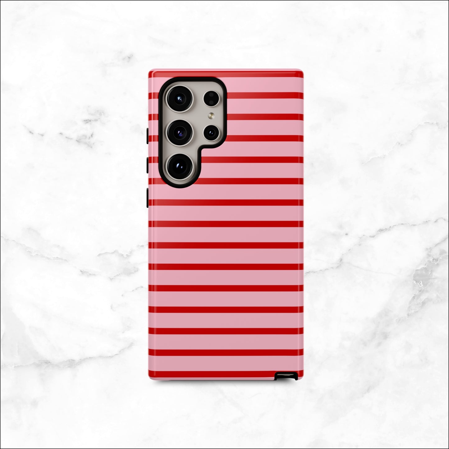 Candy Stripes - Samsung Galaxy Case Phone Case-aesthetic phone case-shockproof phone case-cute phone case-designer phone case-elegant phone case-luxury phone case-phone accessories-fashion accessory