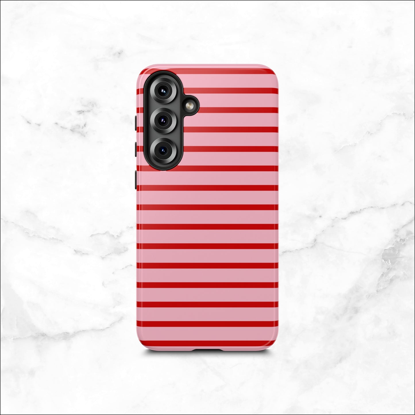 Candy Stripes - Samsung Galaxy Case Phone Case-aesthetic phone case-shockproof phone case-cute phone case-designer phone case-elegant phone case-luxury phone case-phone accessories-fashion accessory