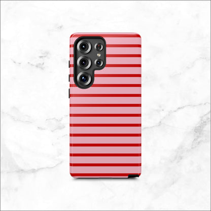 Candy Stripes - Samsung Galaxy Case Phone Case-aesthetic phone case-shockproof phone case-cute phone case-designer phone case-elegant phone case-luxury phone case-phone accessories-fashion accessory