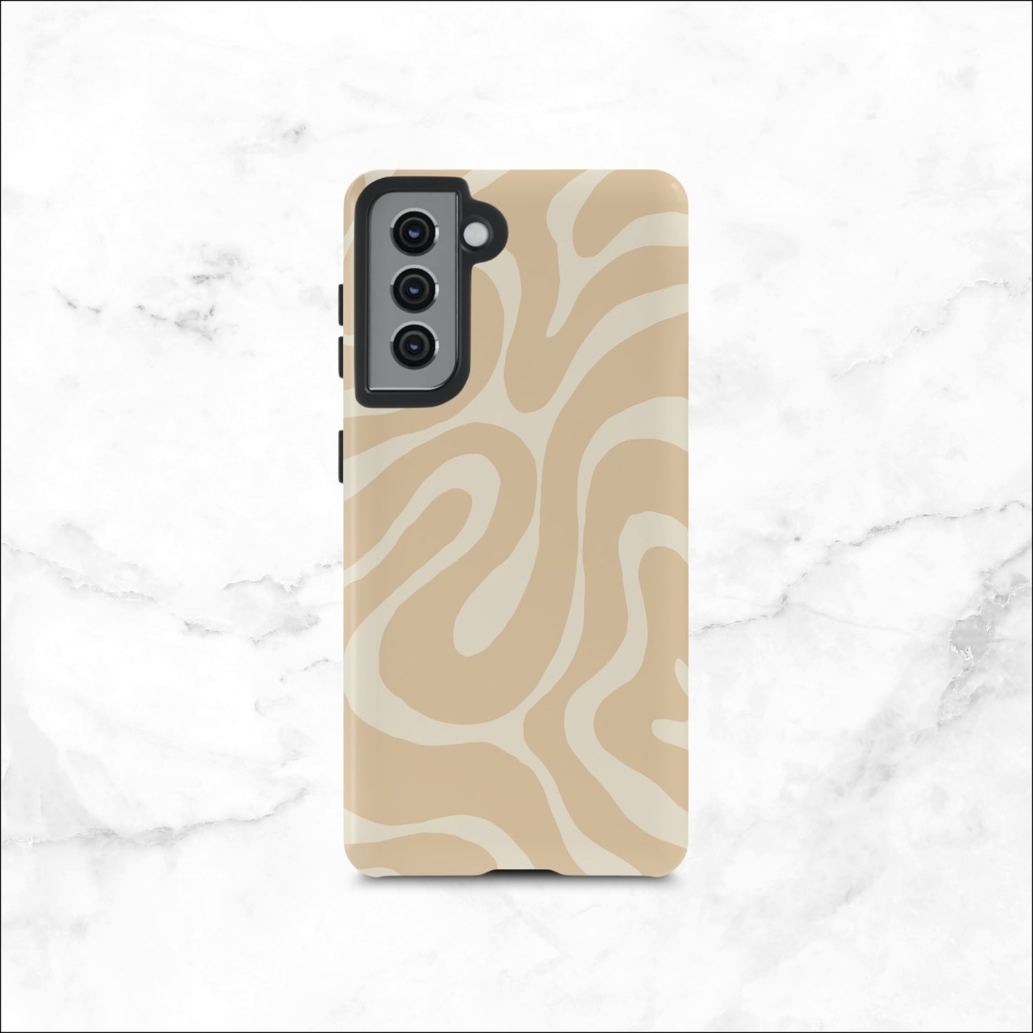 Caramel Twist - Samsung Galaxy Case Phone Case-aesthetic phone case-shockproof phone case-cute phone case-designer phone case-elegant phone case-luxury phone case-phone accessories-fashion accessory