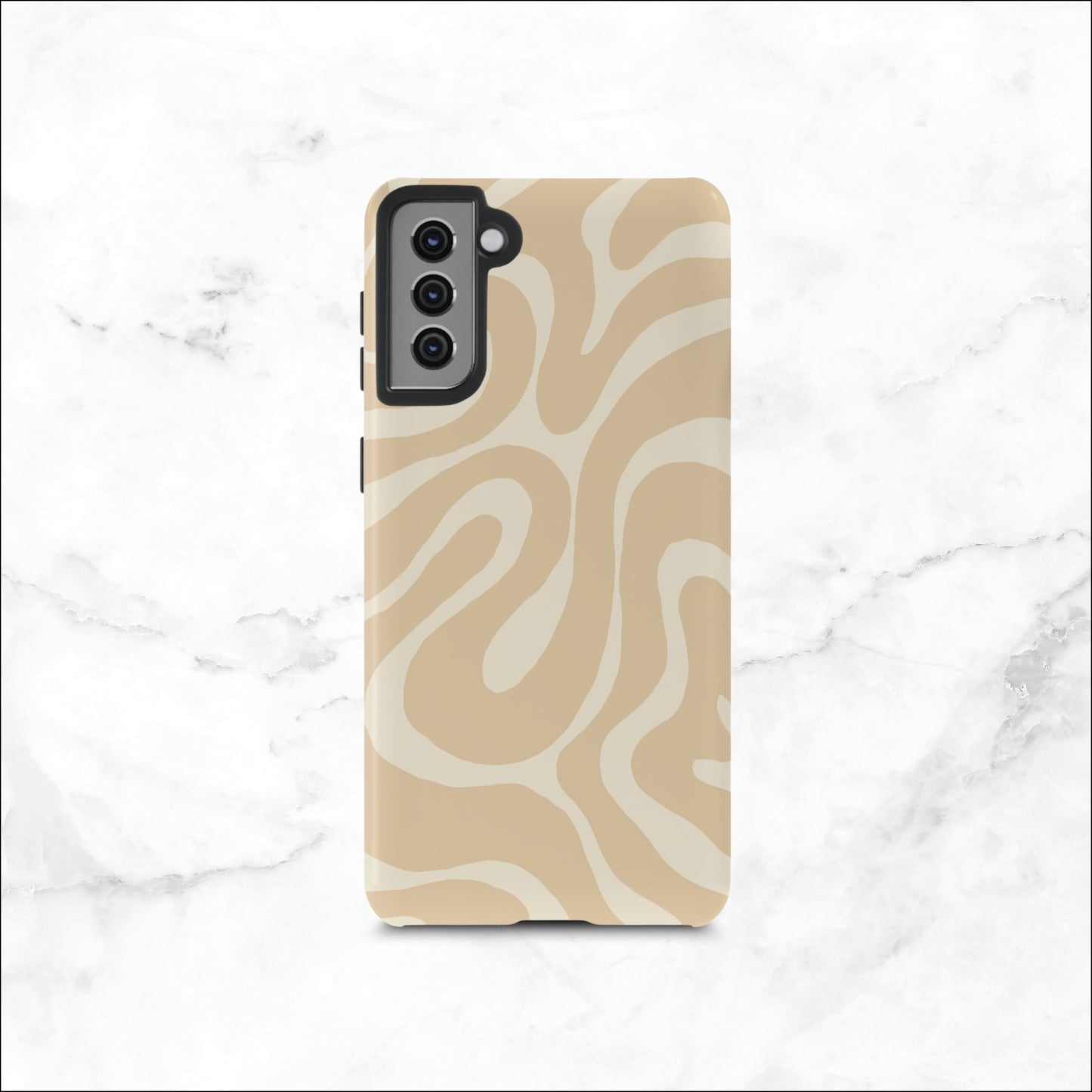 Caramel Twist - Samsung Galaxy Case Phone Case-aesthetic phone case-shockproof phone case-cute phone case-designer phone case-elegant phone case-luxury phone case-phone accessories-fashion accessory