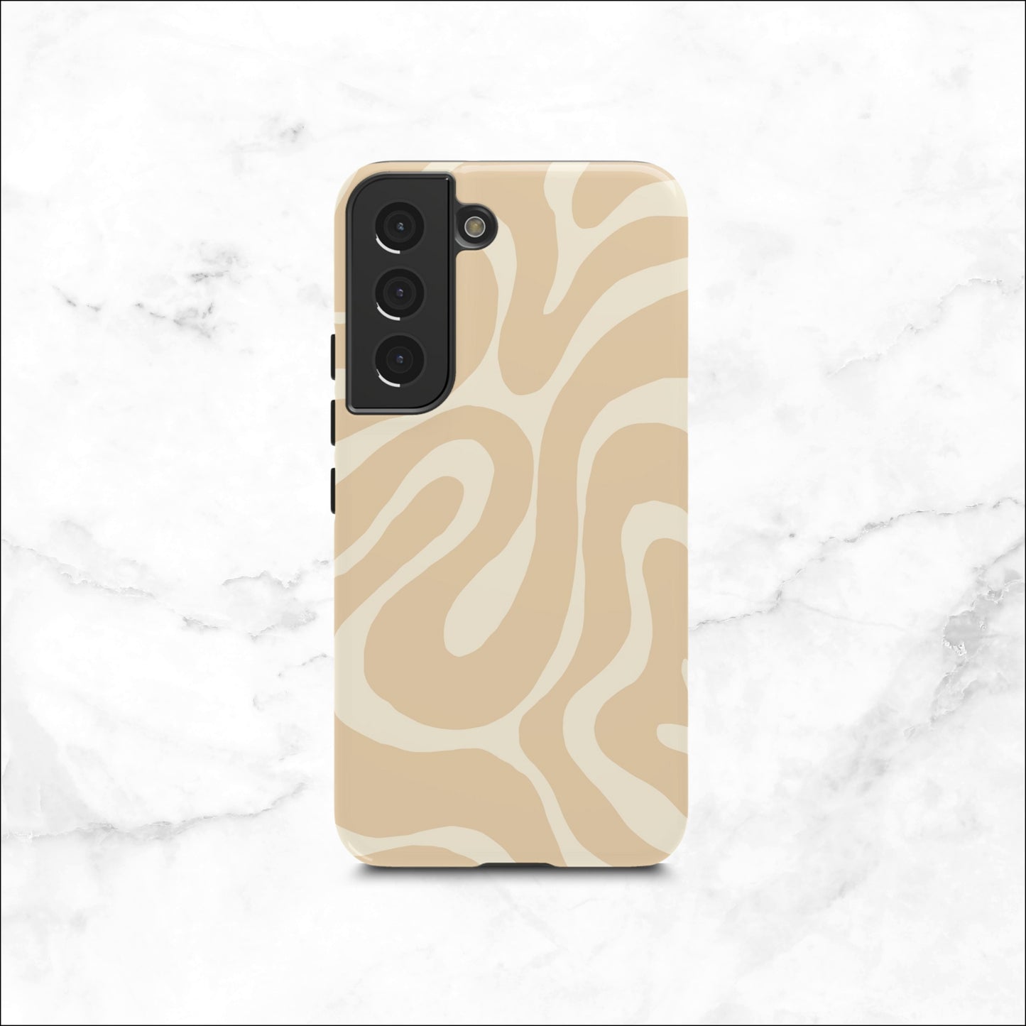 Caramel Twist - Samsung Galaxy Case Phone Case-aesthetic phone case-shockproof phone case-cute phone case-designer phone case-elegant phone case-luxury phone case-phone accessories-fashion accessory