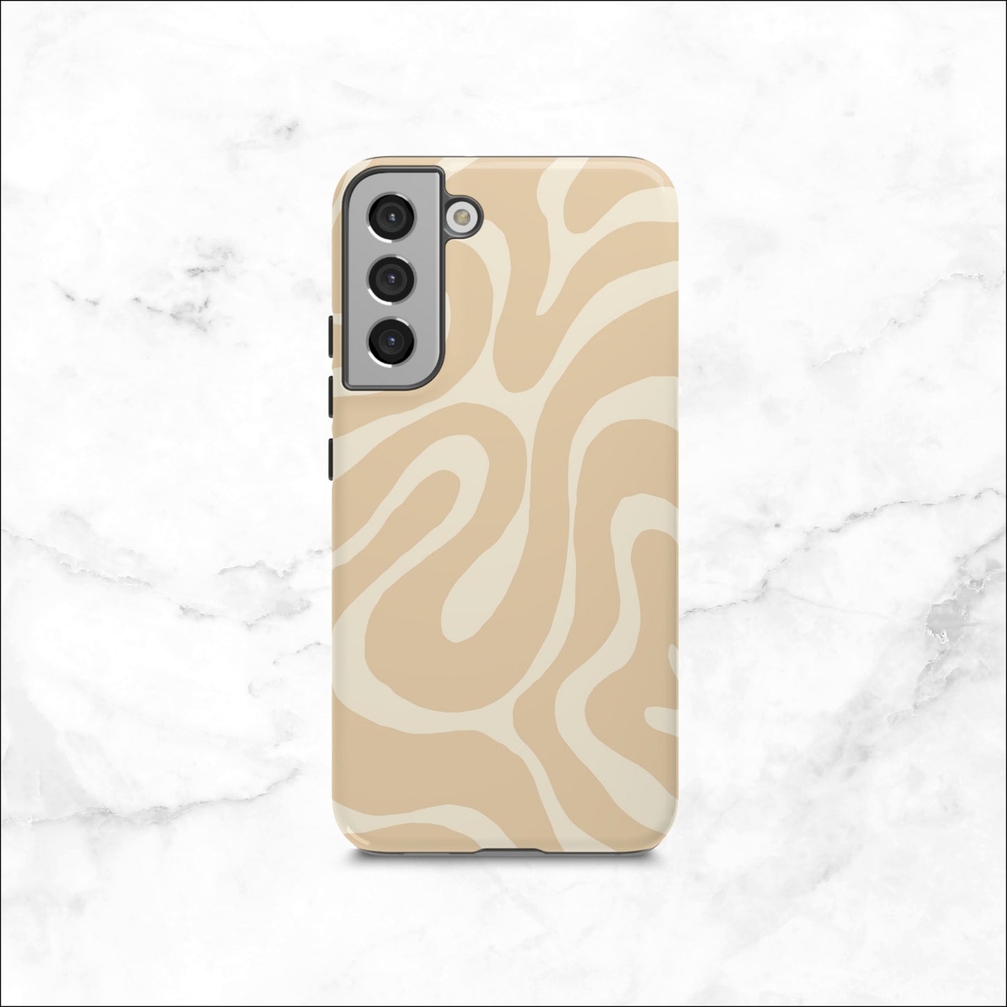 Caramel Twist - Samsung Galaxy Case Phone Case-aesthetic phone case-shockproof phone case-cute phone case-designer phone case-elegant phone case-luxury phone case-phone accessories-fashion accessory