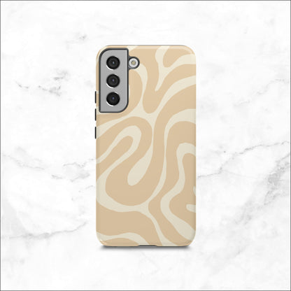 Caramel Twist - Samsung Galaxy Case Phone Case-aesthetic phone case-shockproof phone case-cute phone case-designer phone case-elegant phone case-luxury phone case-phone accessories-fashion accessory
