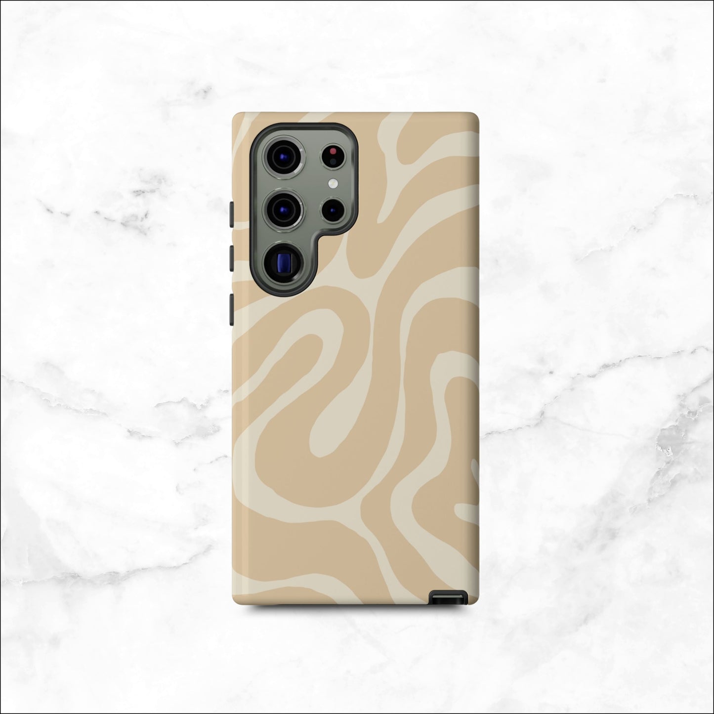 Caramel Twist - Samsung Galaxy Case Phone Case-aesthetic phone case-shockproof phone case-cute phone case-designer phone case-elegant phone case-luxury phone case-phone accessories-fashion accessory