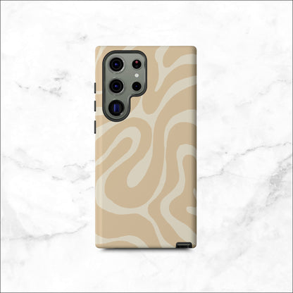 Caramel Twist - Samsung Galaxy Case Phone Case-aesthetic phone case-shockproof phone case-cute phone case-designer phone case-elegant phone case-luxury phone case-phone accessories-fashion accessory