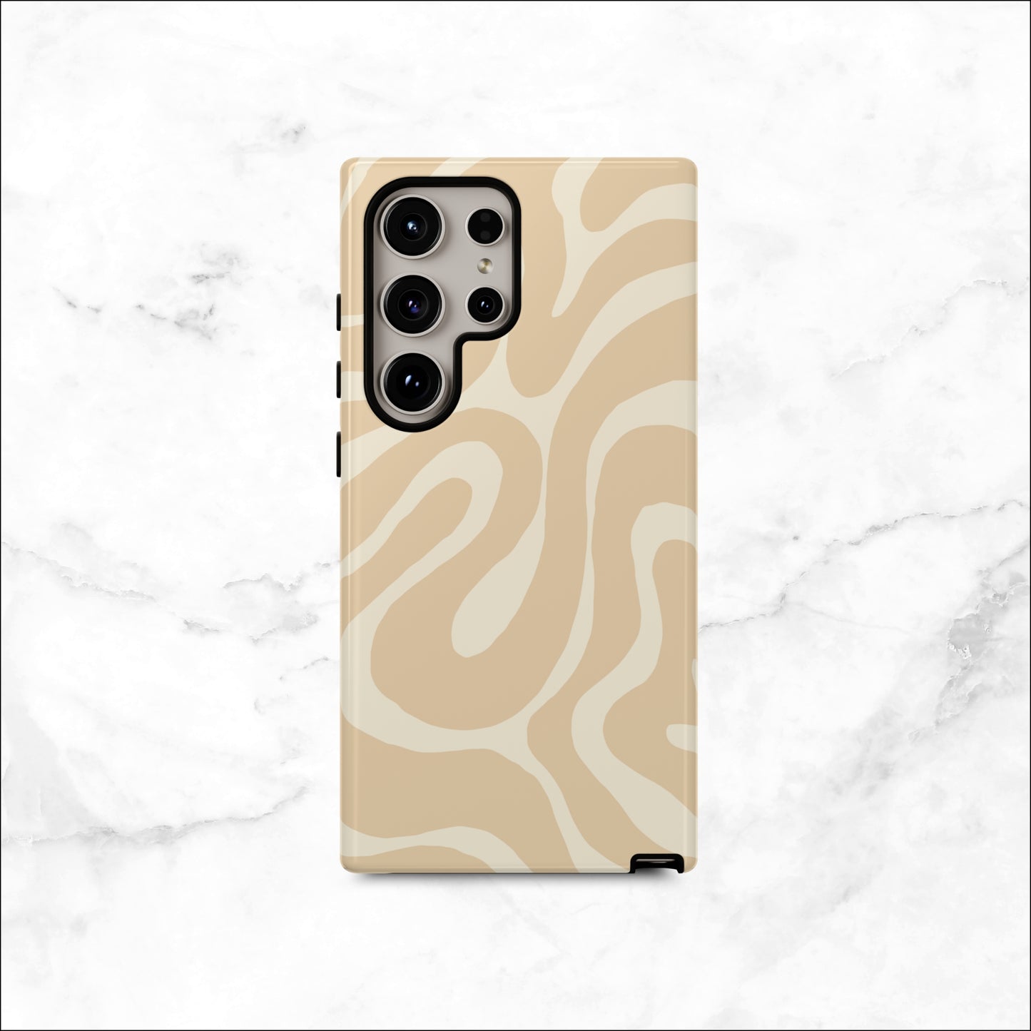 Caramel Twist - Samsung Galaxy Case Phone Case-aesthetic phone case-shockproof phone case-cute phone case-designer phone case-elegant phone case-luxury phone case-phone accessories-fashion accessory