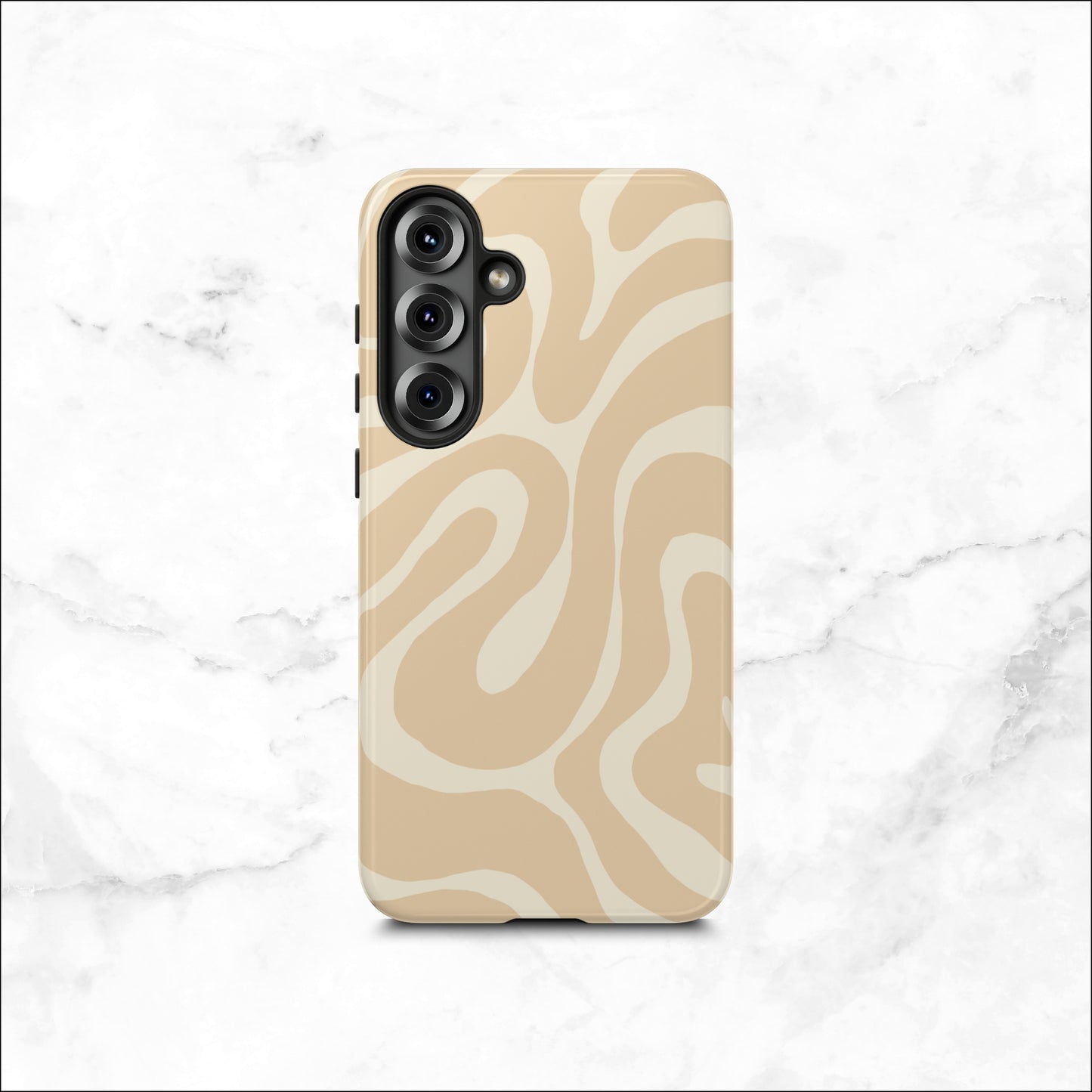 Caramel Twist - Samsung Galaxy Case Phone Case-aesthetic phone case-shockproof phone case-cute phone case-designer phone case-elegant phone case-luxury phone case-phone accessories-fashion accessory
