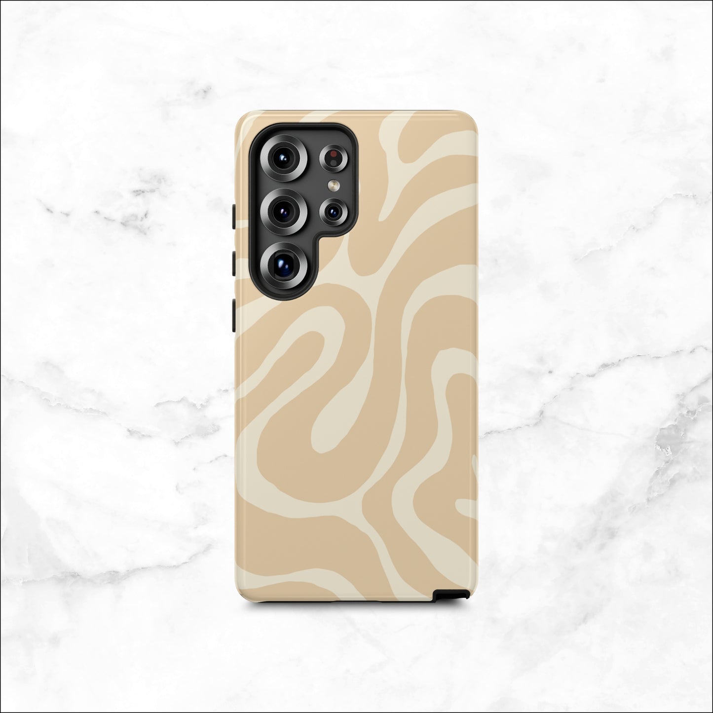 Caramel Twist - Samsung Galaxy Case Phone Case-aesthetic phone case-shockproof phone case-cute phone case-designer phone case-elegant phone case-luxury phone case-phone accessories-fashion accessory