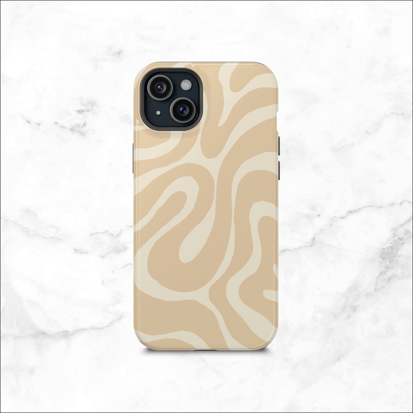 Caramel Twist - Magsafe iPhone Case Phone Case-aesthetic phone case-shockproof phone case-cute phone case-designer phone case-elegant phone case-luxury phone case-phone accessories-fashion accessory