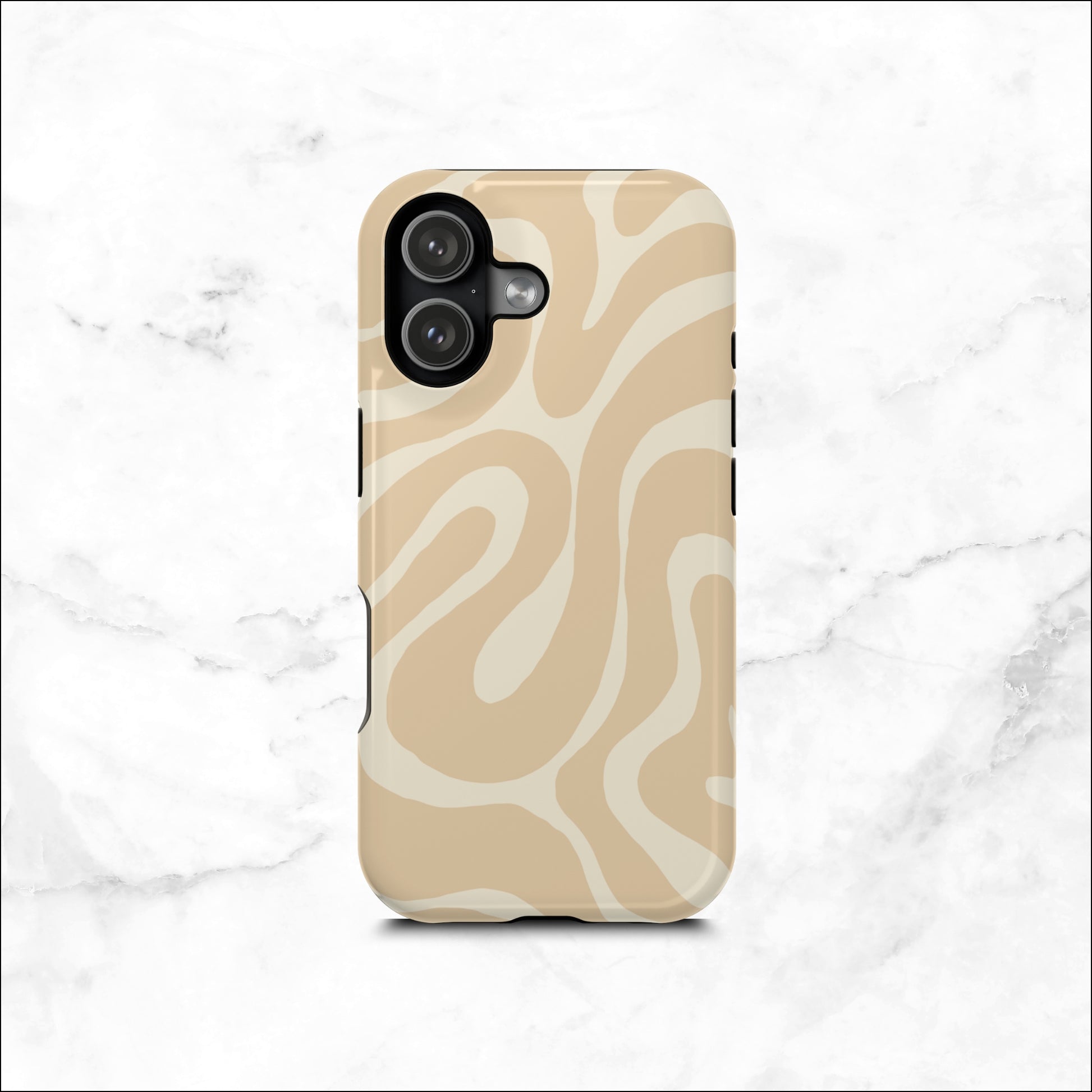 Caramel Twist - Magsafe iPhone Case Phone Case-aesthetic phone case-shockproof phone case-cute phone case-designer phone case-elegant phone case-luxury phone case-phone accessories-fashion accessory