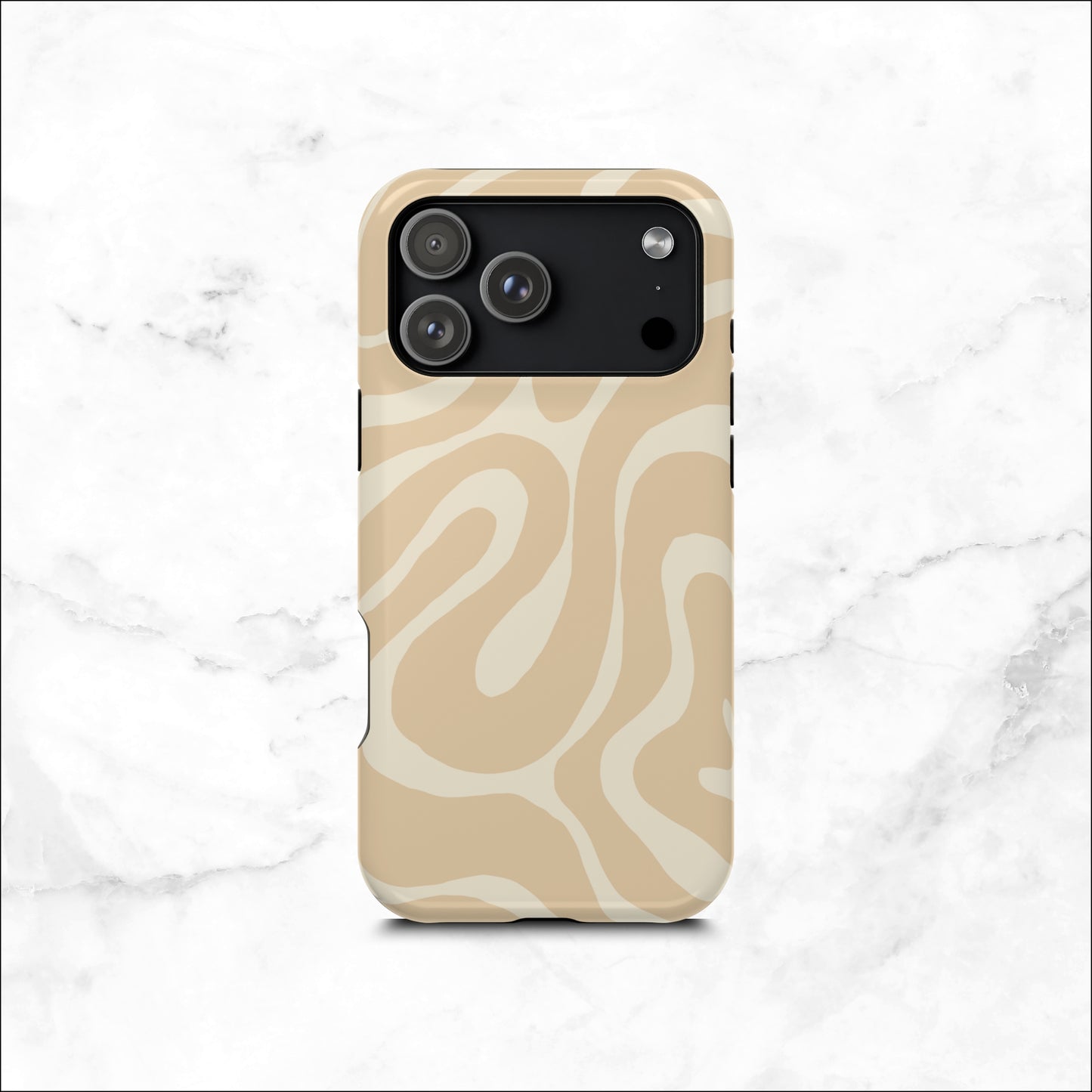 Caramel Twist - Magsafe iPhone Case Phone Case-aesthetic phone case-shockproof phone case-cute phone case-designer phone case-elegant phone case-luxury phone case-phone accessories-fashion accessory